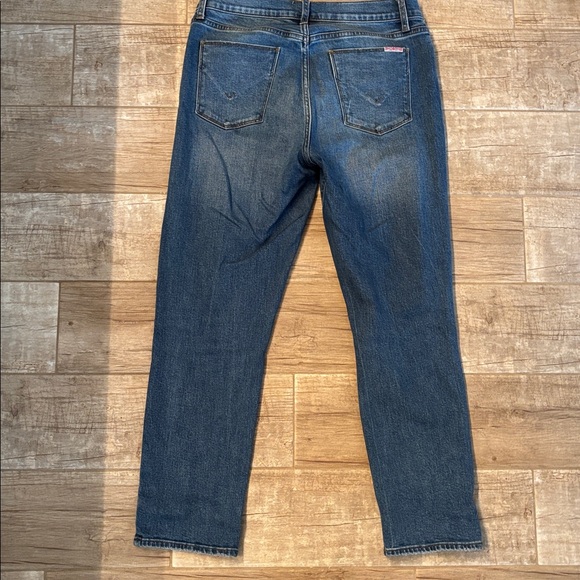 Hudson Denim Women's 30 Blue Jeans Barbara Straight Stretch Medium Wash - Picture 3 of 3